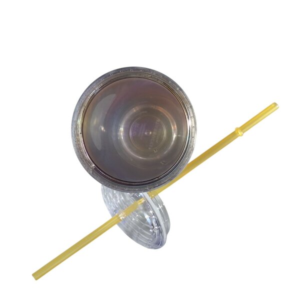 Starbucks 2021 Summer Rainbow Kaleidoscope Acrylic Tumbler 24 OZ w/Straw & Lid - Picture 7 of 9